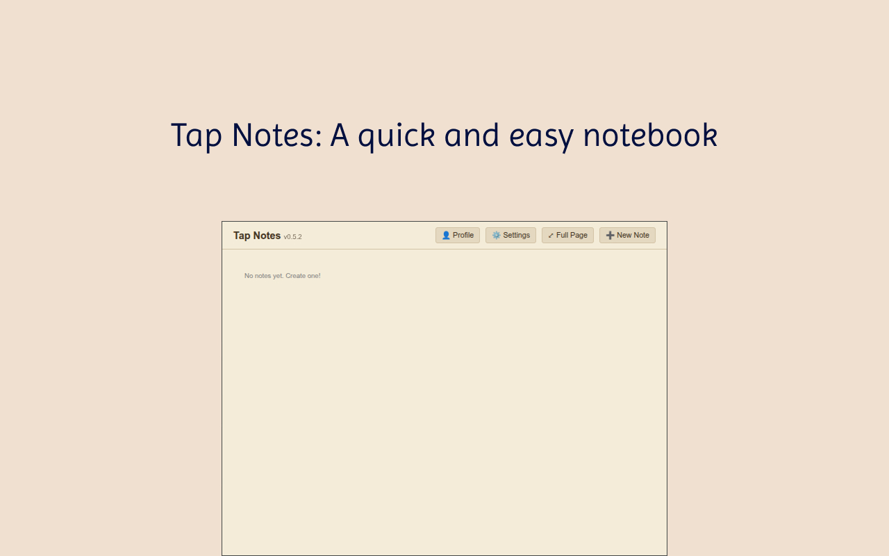 Tap Notes Mockup 1